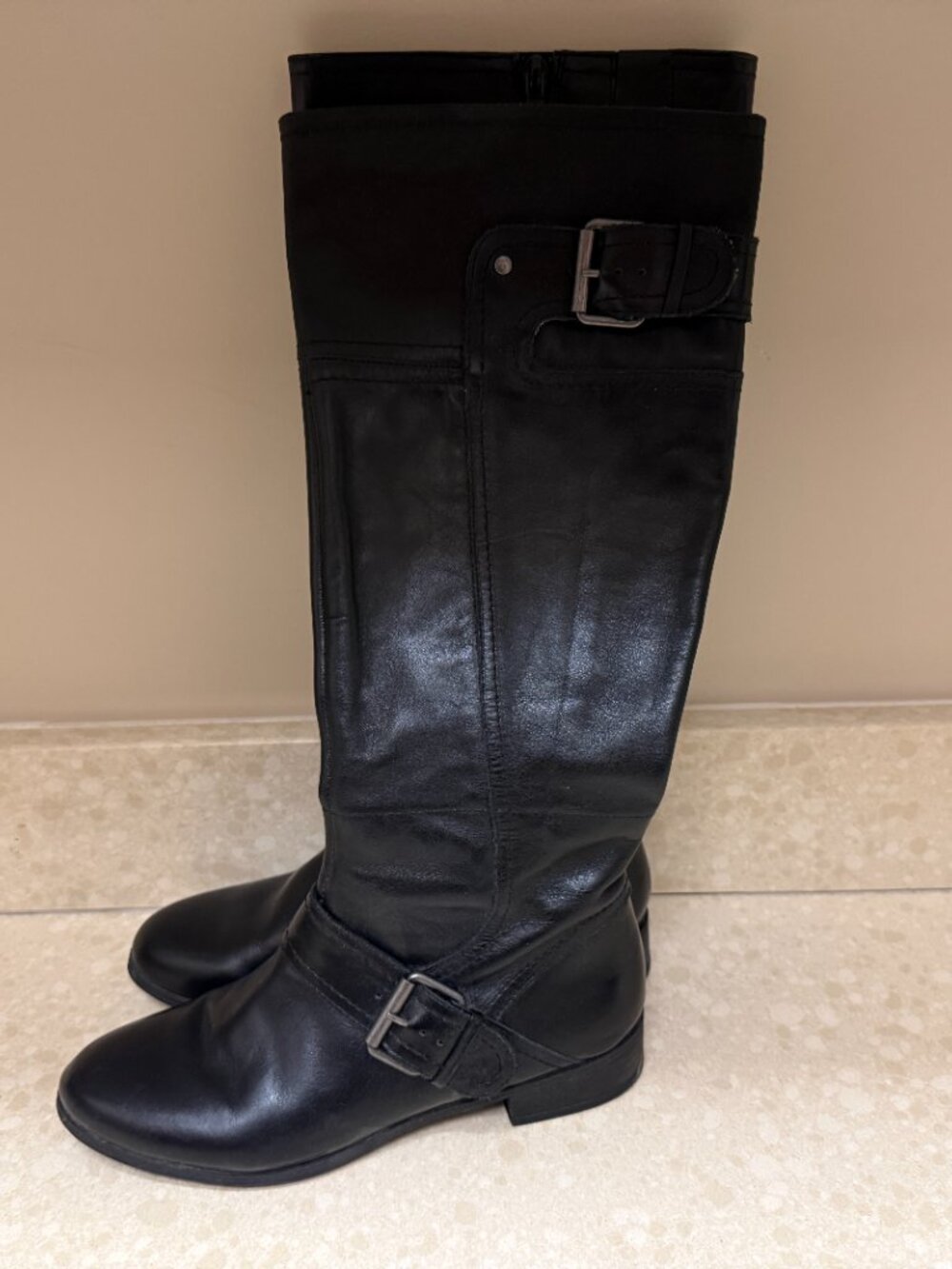 Nine West Vintage America Black Boots Size 6.5